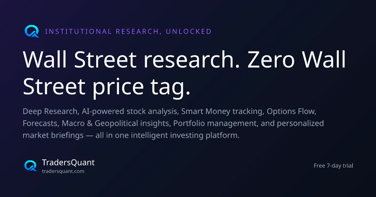 TradersQuant screenshot 1