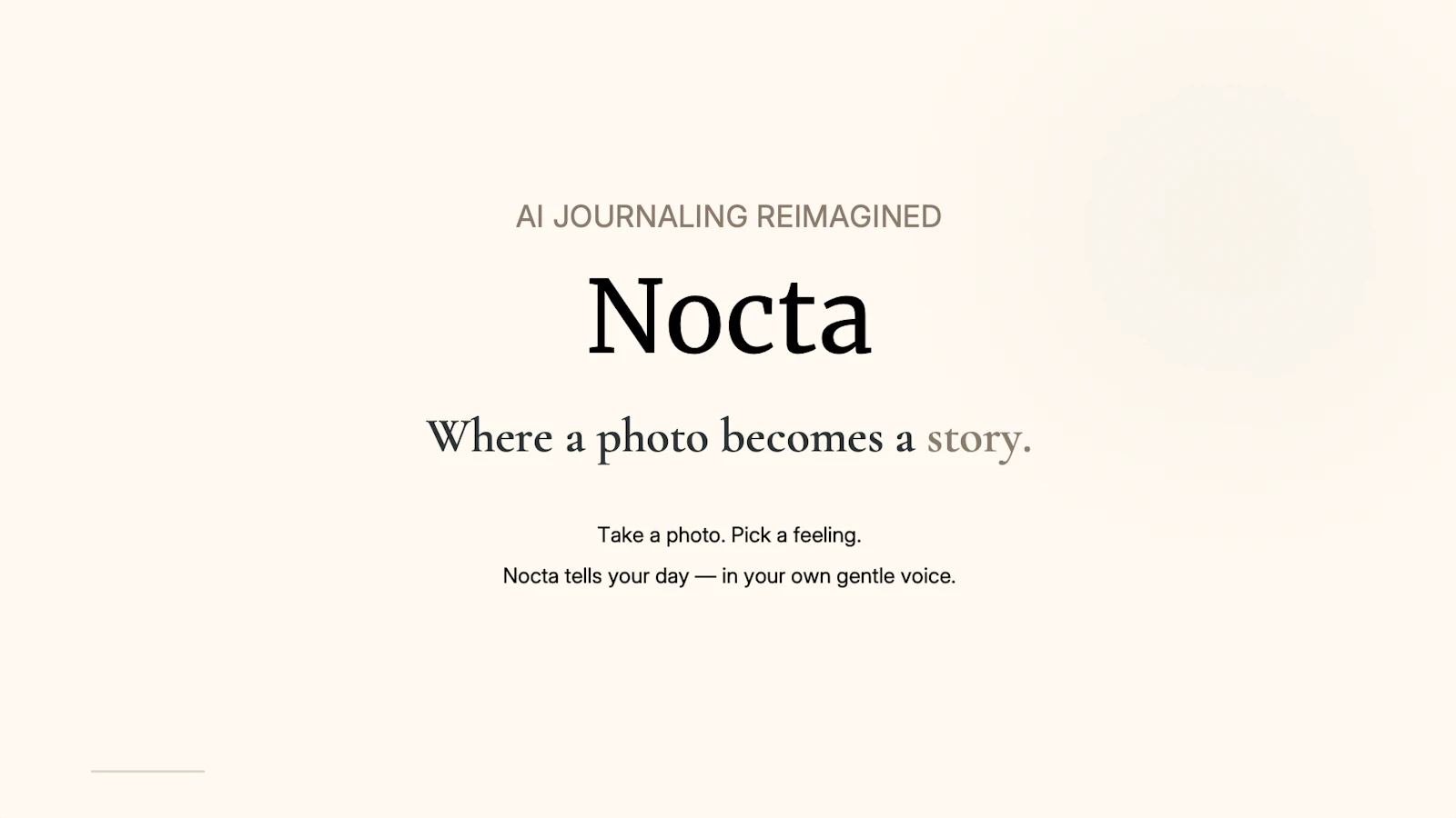 Nocta screenshot 1