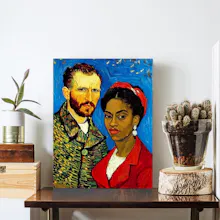 AI-Painted Romantic Printed Portraits gallery image