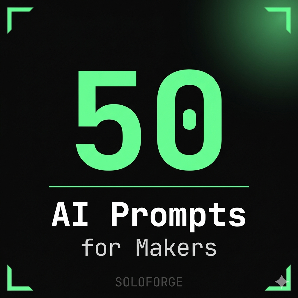 50 AI Prompts for Makers
