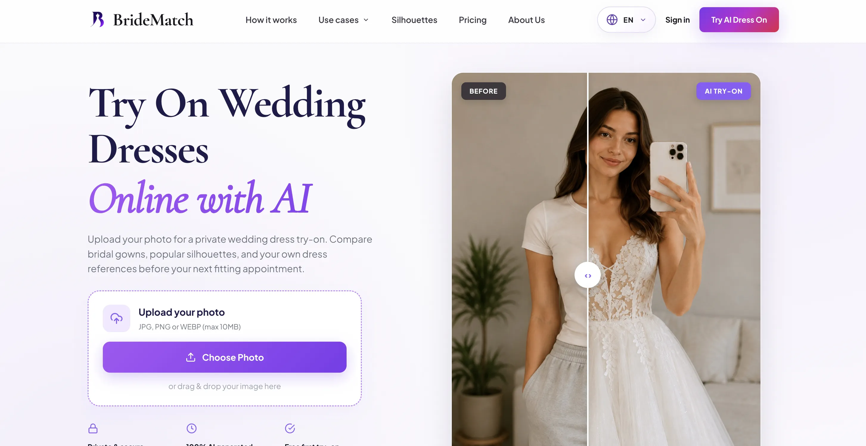 BrideMatch - Virtual Wedding Dress TryOn gallery image