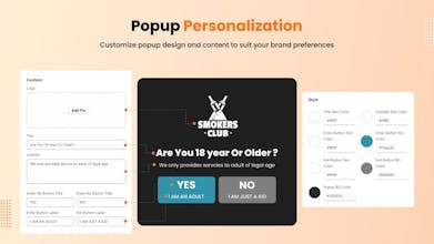 Shopify Smart Age Verification Popup gallery image