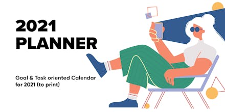 Goal & Task oriented Calendar for 2021 gallery image