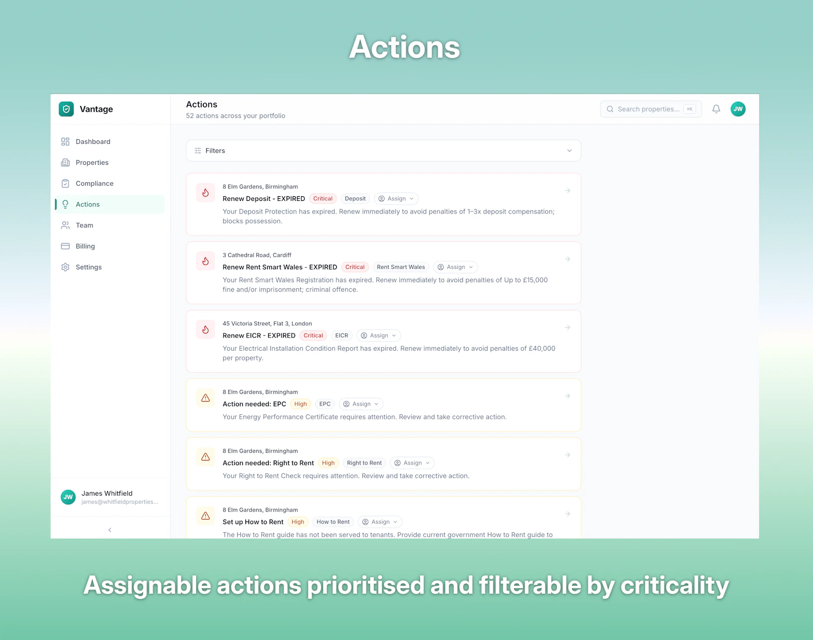 Vantage screenshot 6