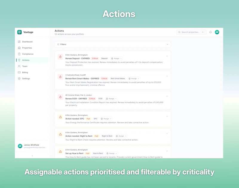 Vantage screenshot 6