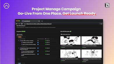 Notion Virtual Assistant の自動化されたワークフローによる効率的なプロジェクト管理により、スムーズで成功した製品の発売が保証されます。