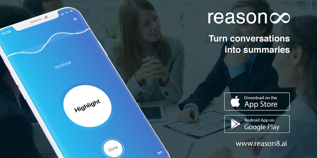 Image result for REASON8 Turns Conversations Into Summaries Reviewed