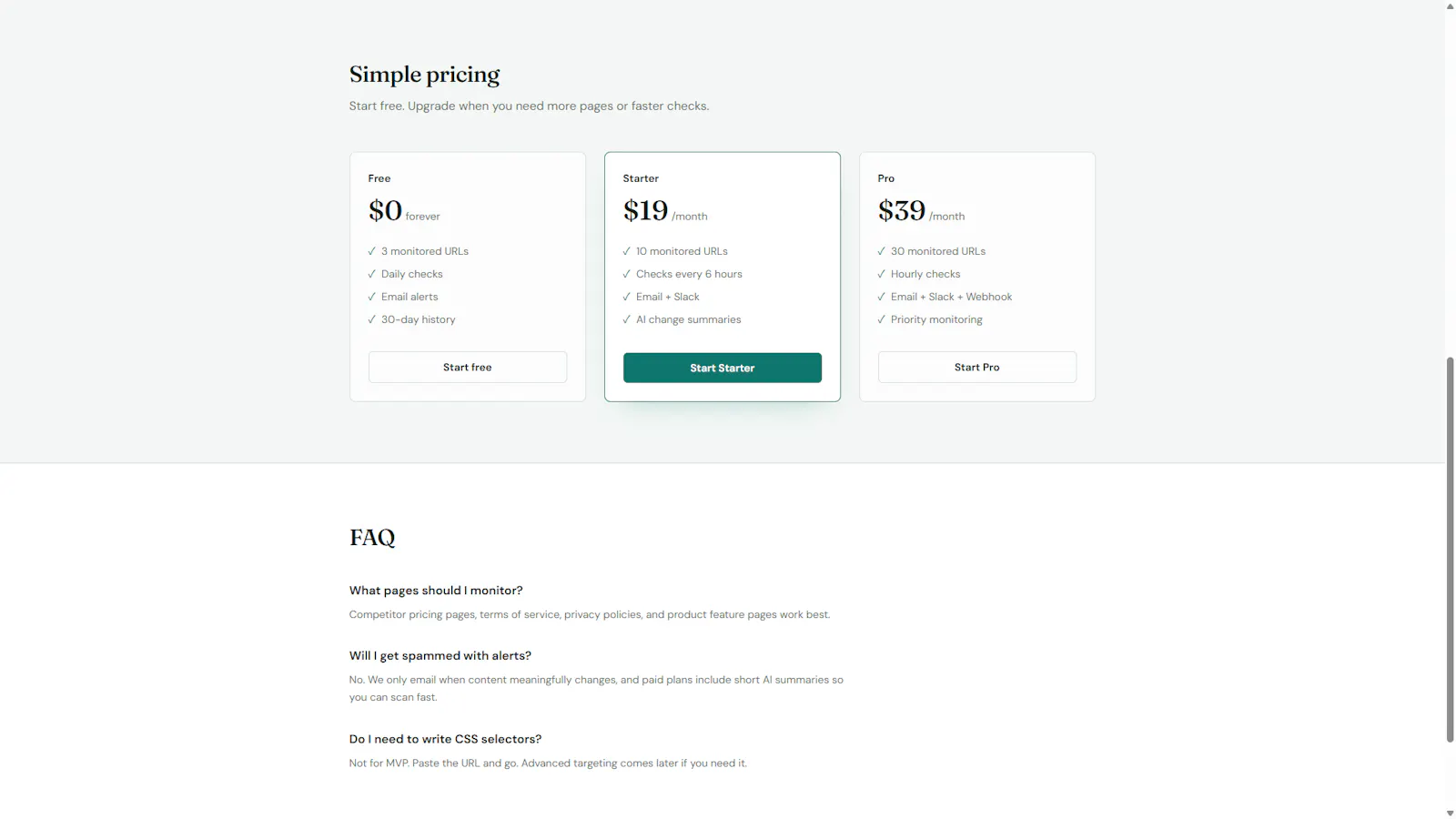PagePing screenshot 3