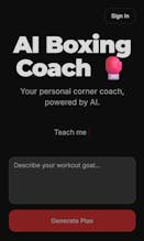 AI Boxing Coach gallery image