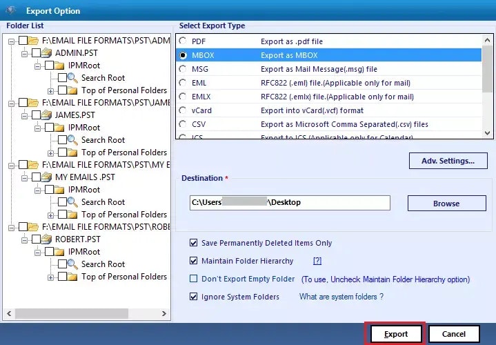 ซอฟต์แวร์แปลงไฟล์ PST SyStools media 4