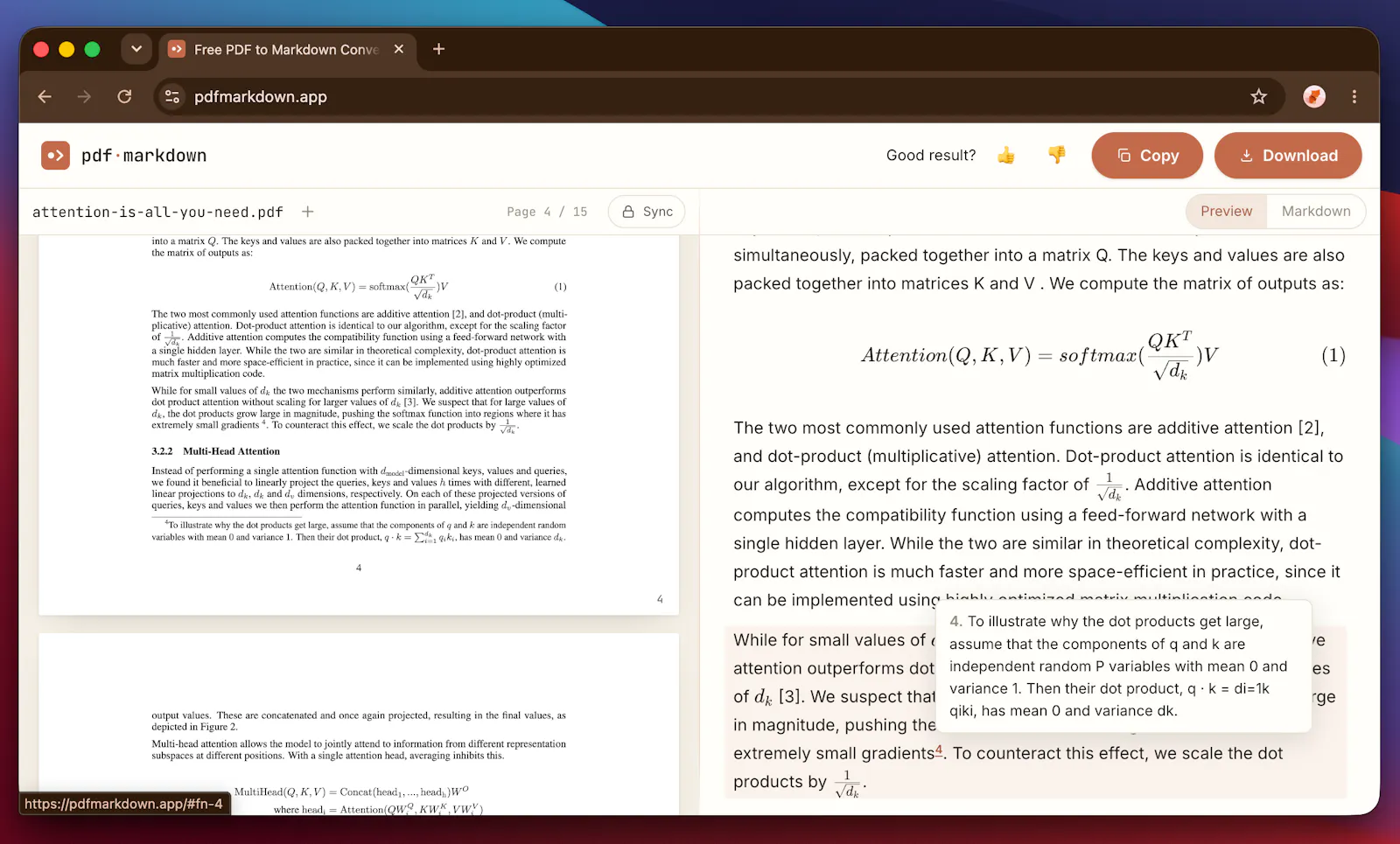 pdfmarkdown.app screenshot 5
