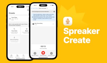 Spreaker Create gallery image