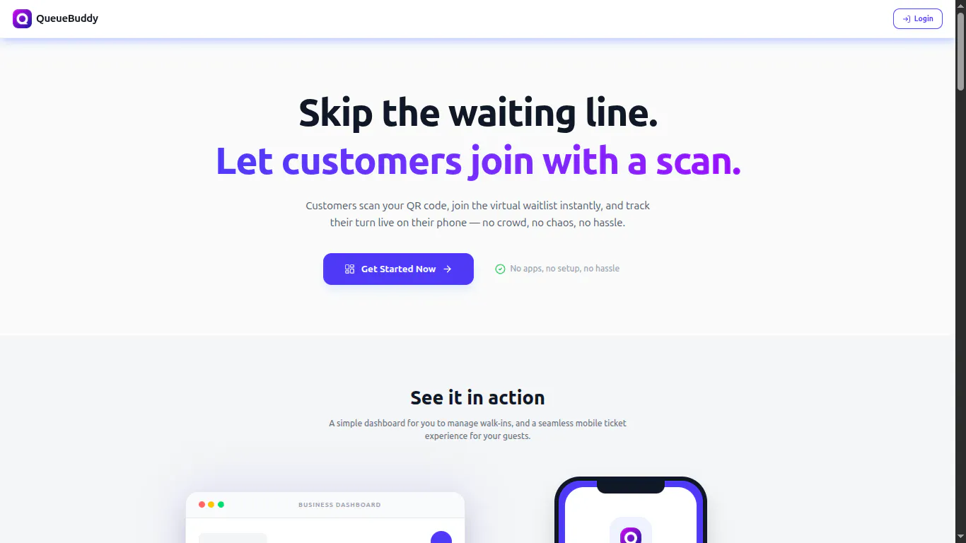 QueueBuddy gallery image