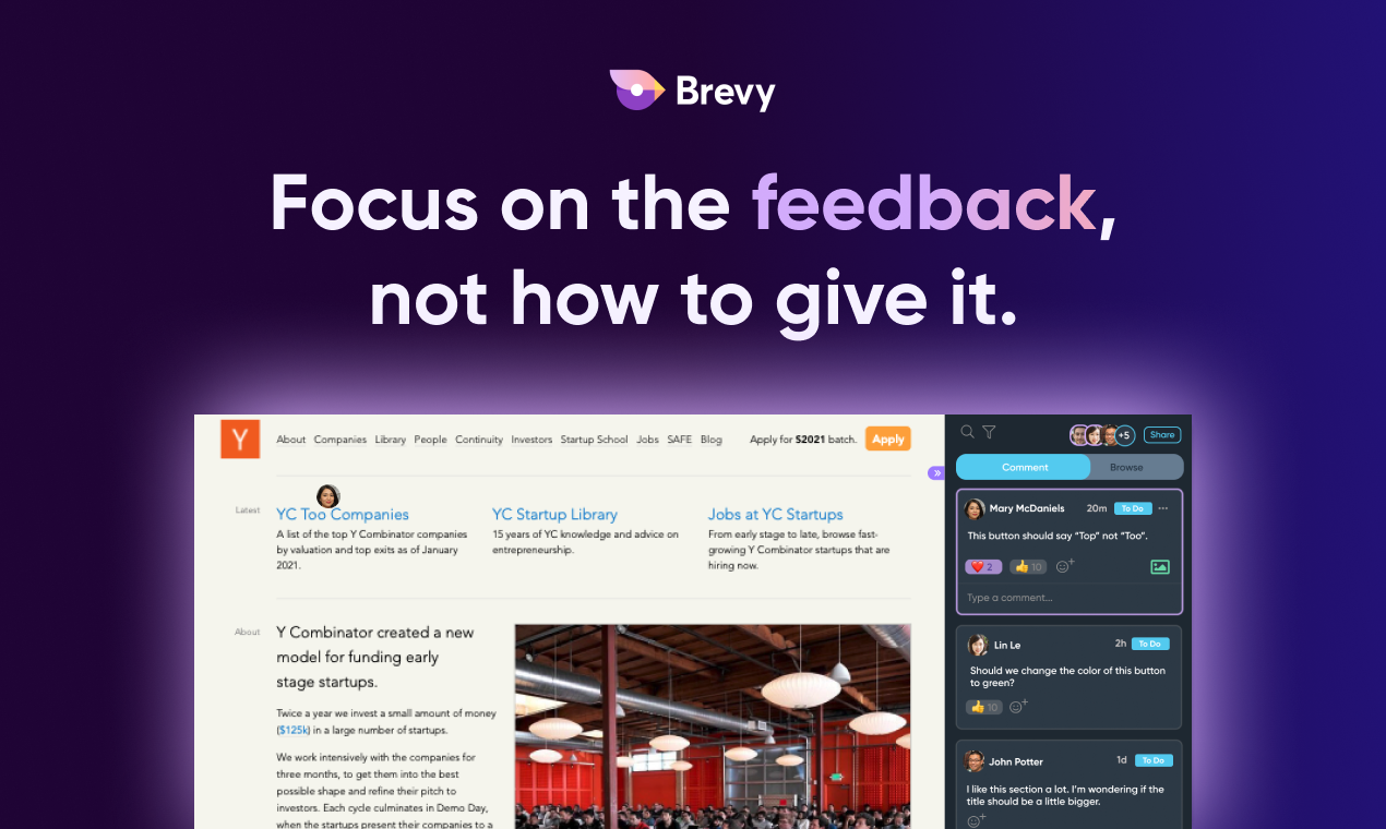 Brevy Beta Product Hunt Image