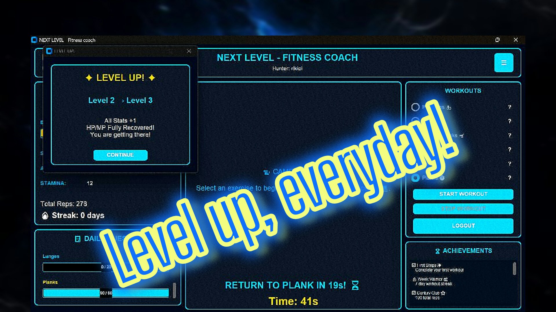 Next Level - fitness gallery image