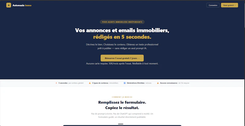 Automazia Immo screenshot 1