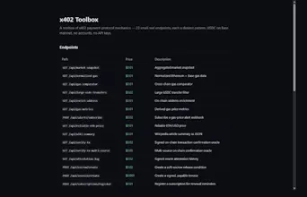 x402 Toolbox gallery image