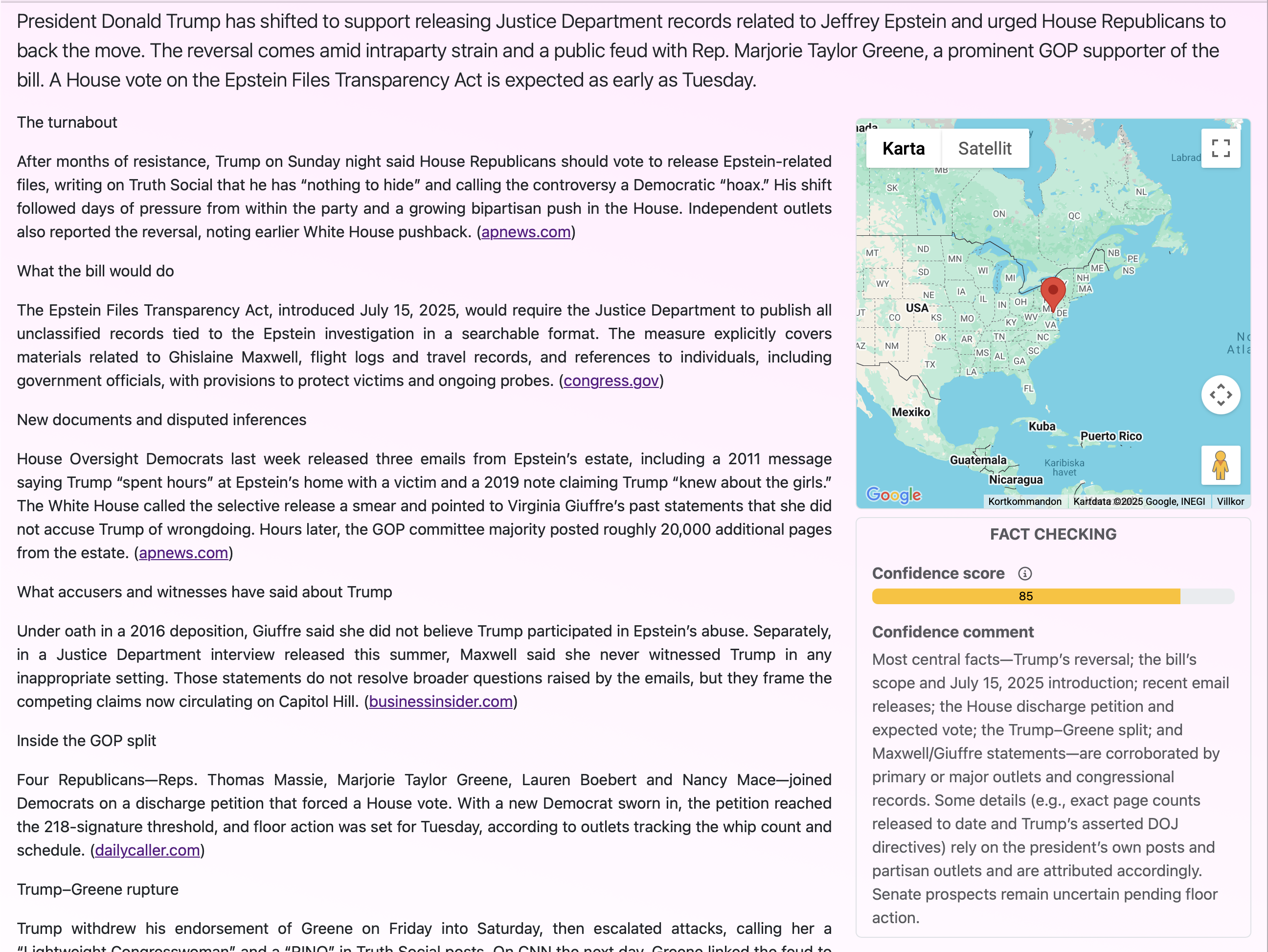 All the News - Screenshot 4 showing product features and functionality
