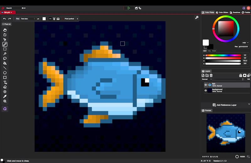 PixiEditor 2.1 screenshot 5