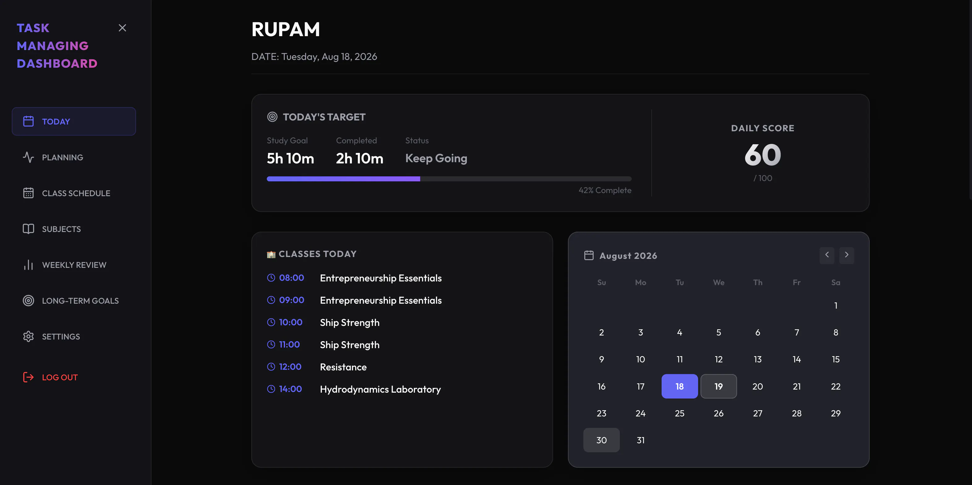 Study Tracker gallery image
