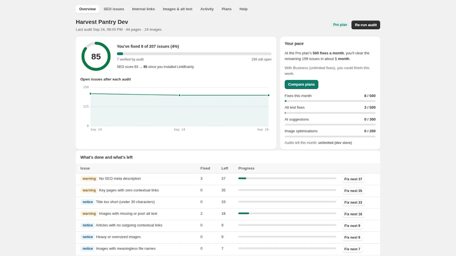 LinkBrainly: Internal Link SEO screenshot 1 (video preview)