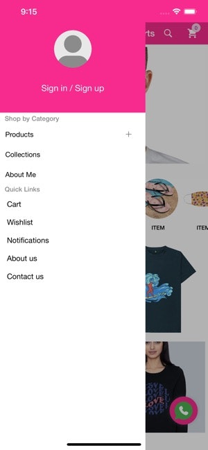 Simply Posh Kat T-shirts Mobile App gallery image