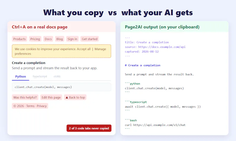Page2AI screenshot 2