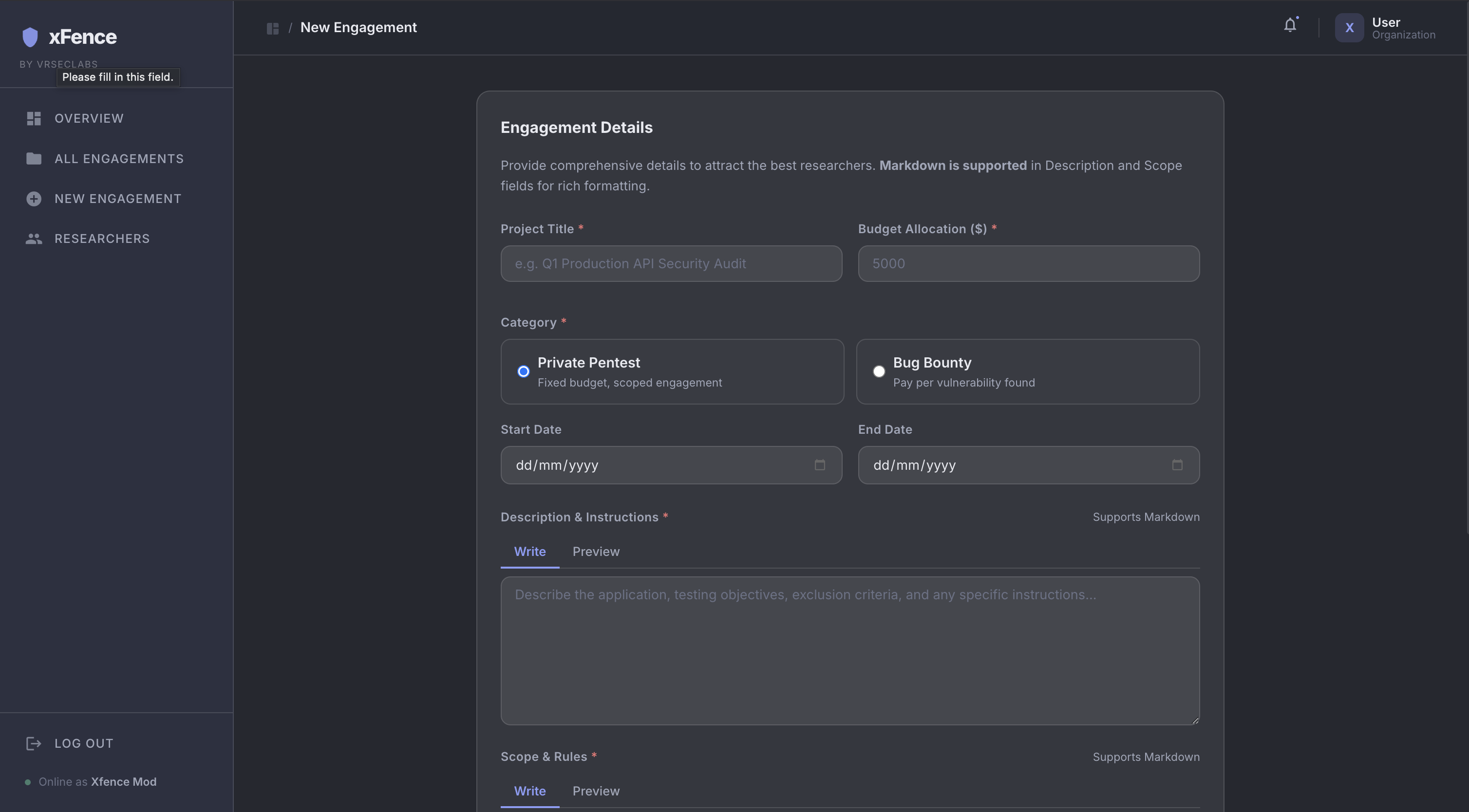 Xfence gallery image