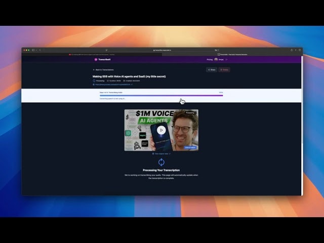 TranscribeAI gallery image