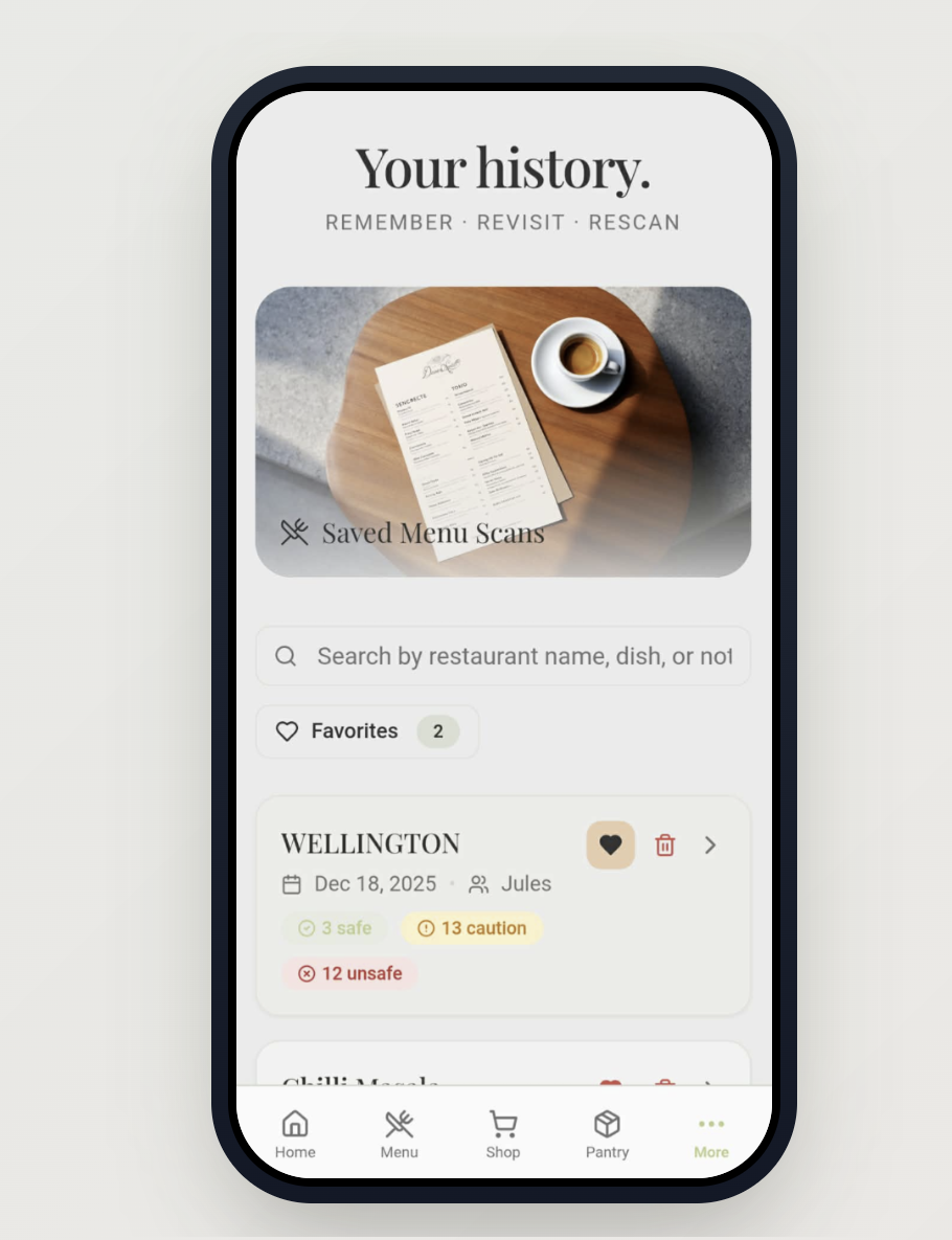 Can I Eat This - Screenshot 4 showing product features and functionality