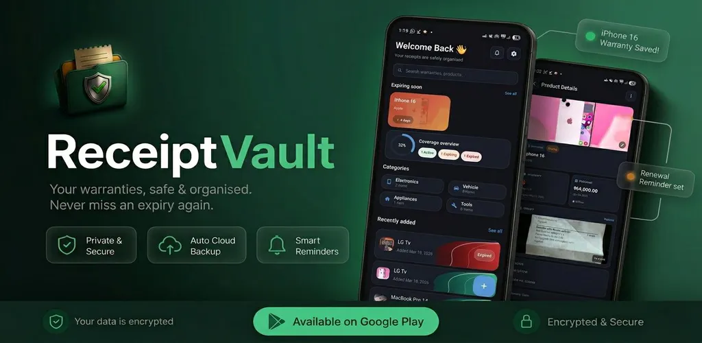ReceiptVault: Warranty Tracker gallery image