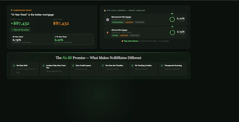 NoBSRates screenshot 4
