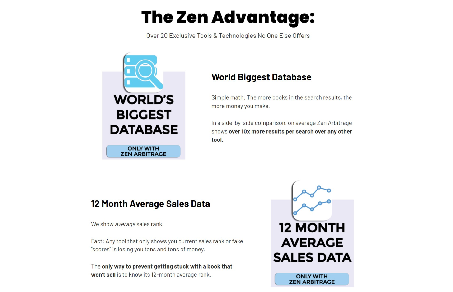 Média Zenarbittage - Supertool le plus simple qui scanne Amazon pour des livres rentables 4