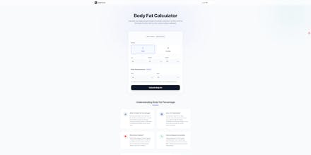 Body Fat Calculator gallery image