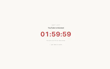 Drift Light: Stop Youtube Doomscrolling gallery image