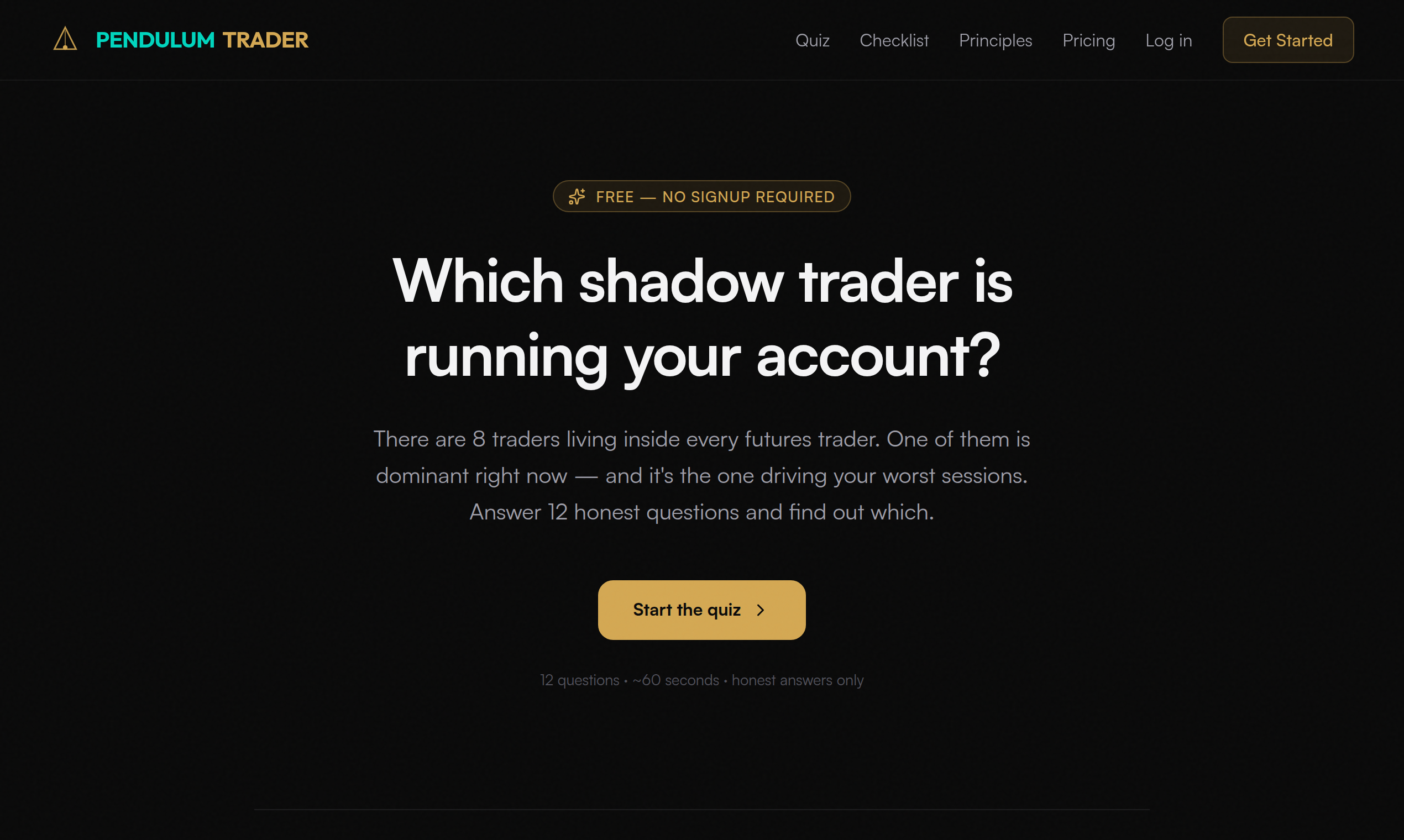 Pendulum Trader gallery image