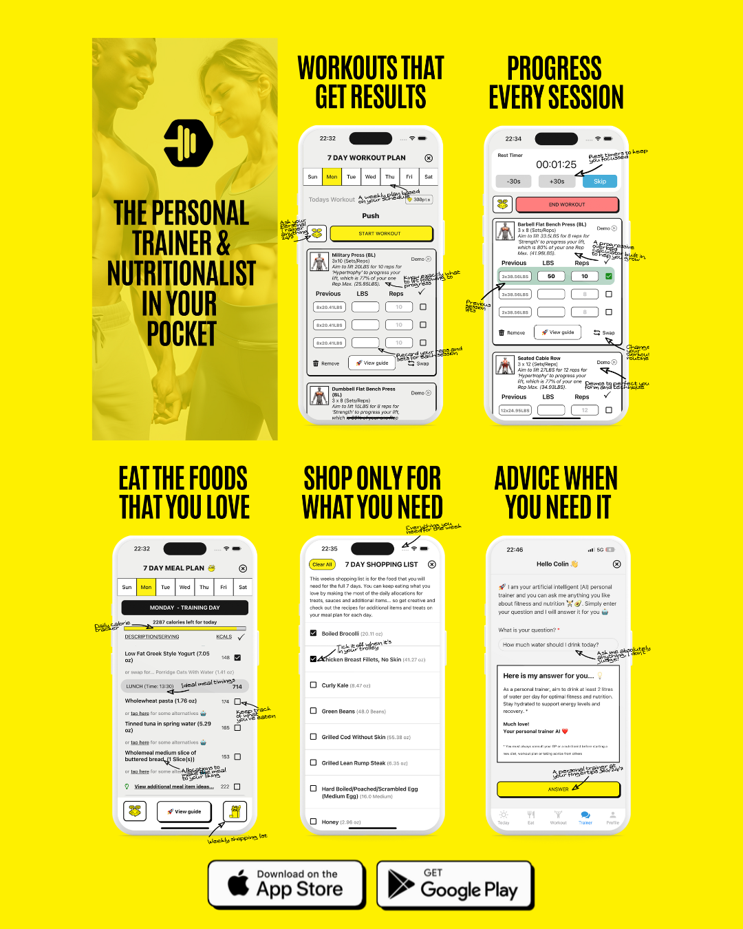 MyPT: Workouts and Meal Planner gallery image