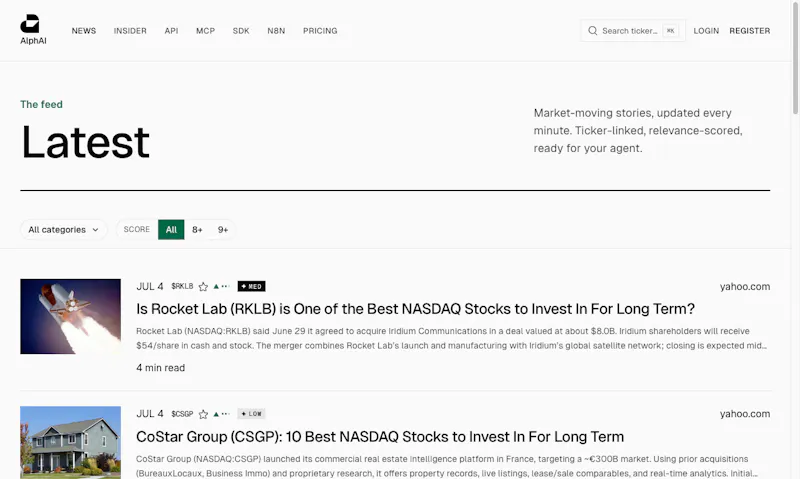 AlphAI screenshot 2