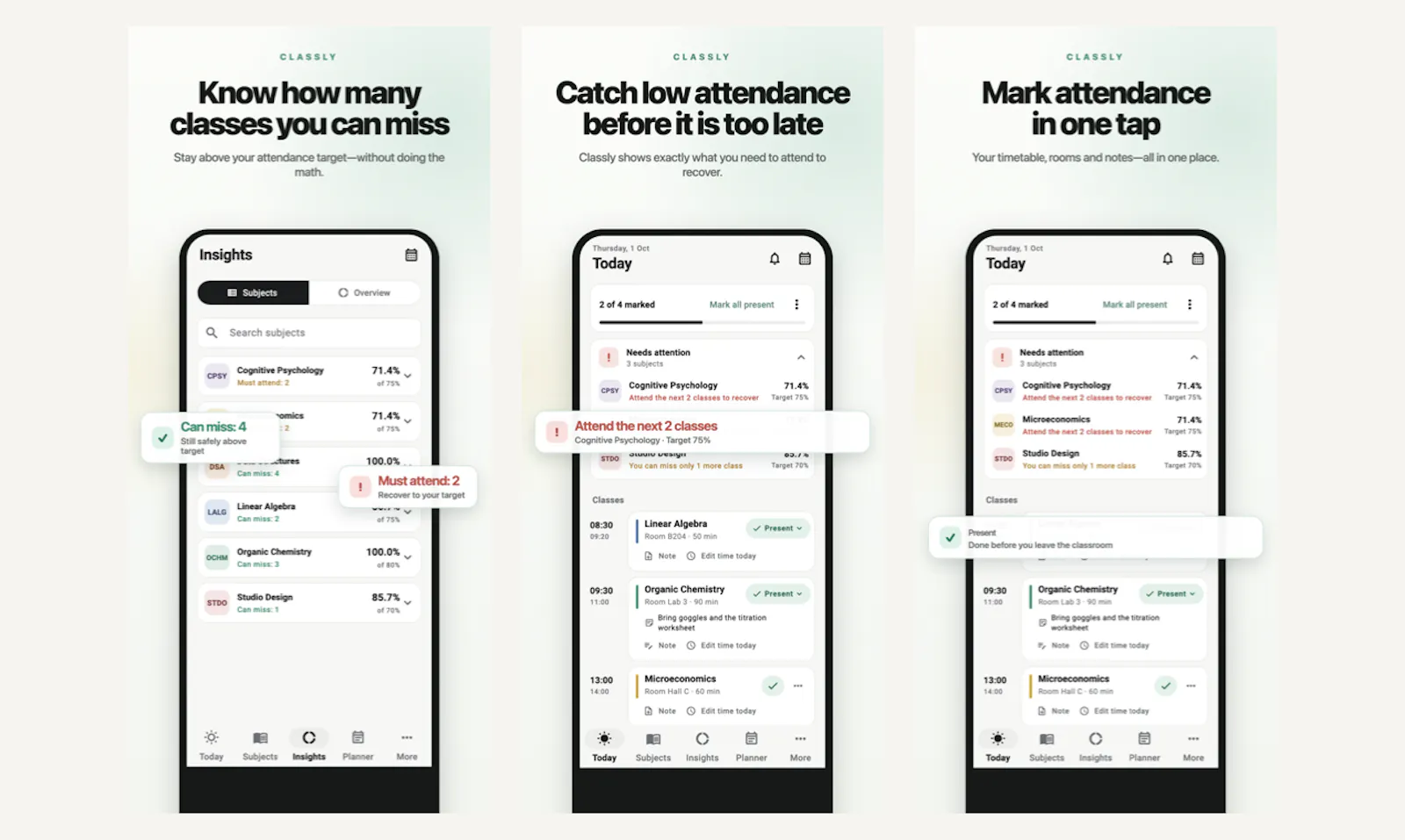 Classly: Attendance Tracker screenshot 5