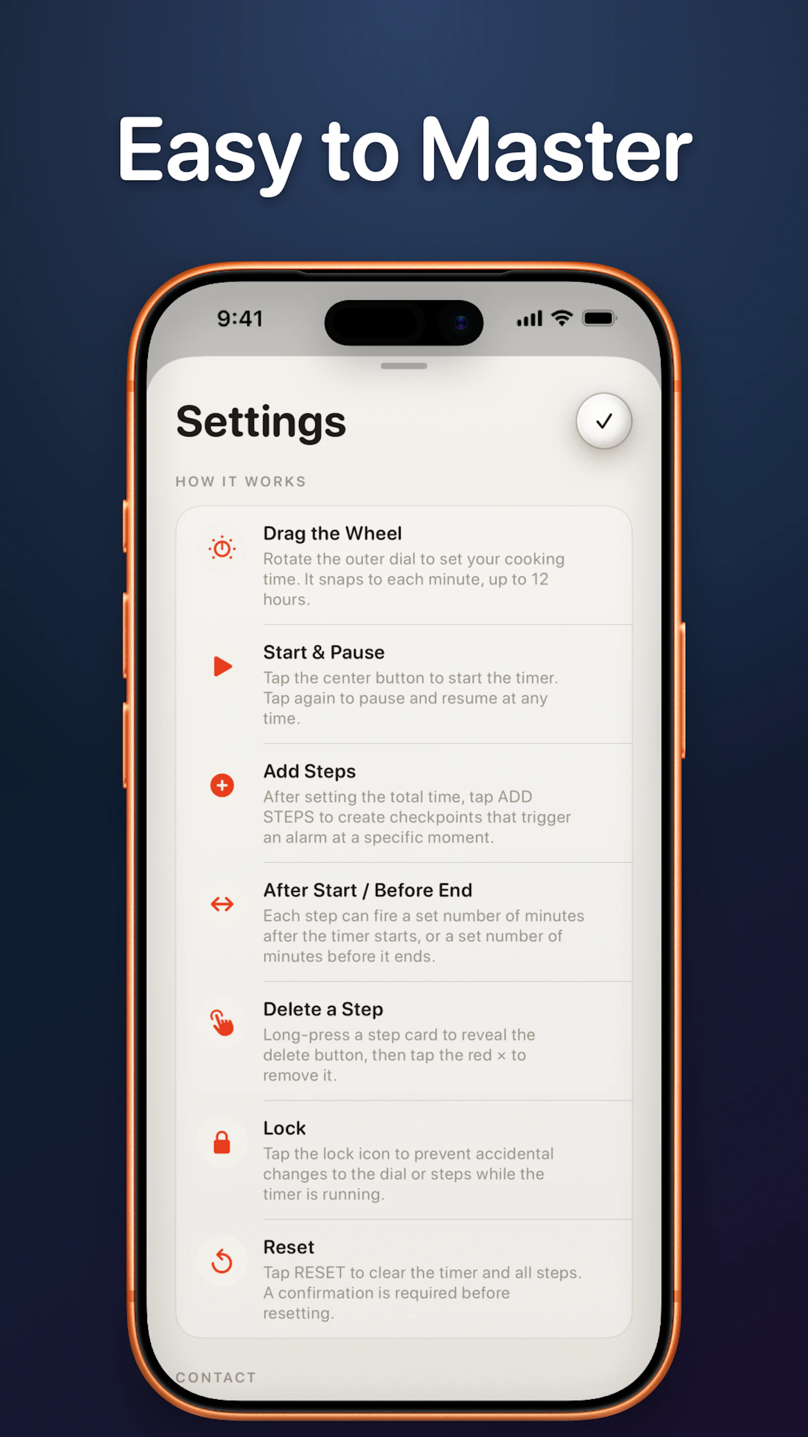 Cooking Timer & Recipe Clock screenshot 4