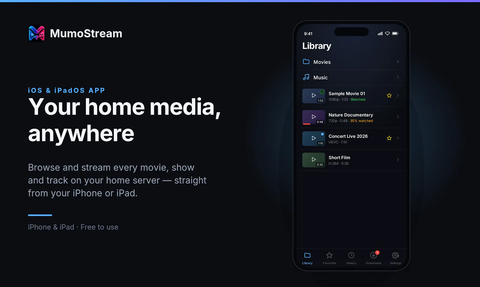MumoStream screenshot 2