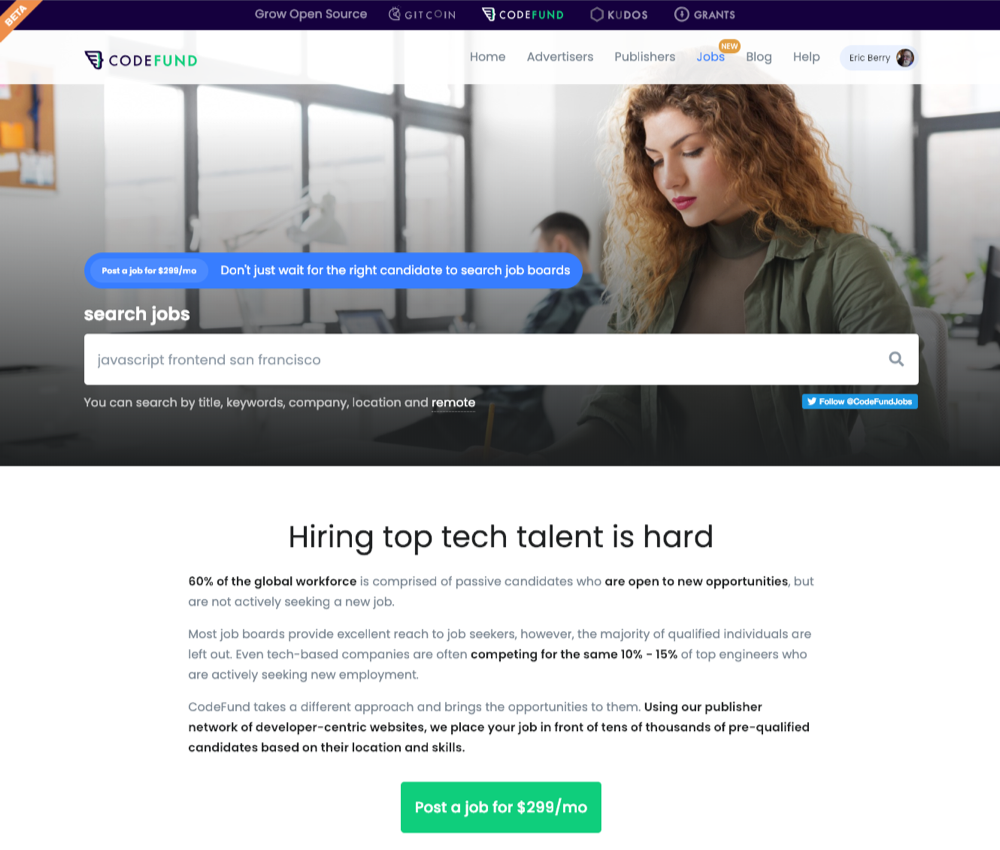 CodeFund Jobs gallery image