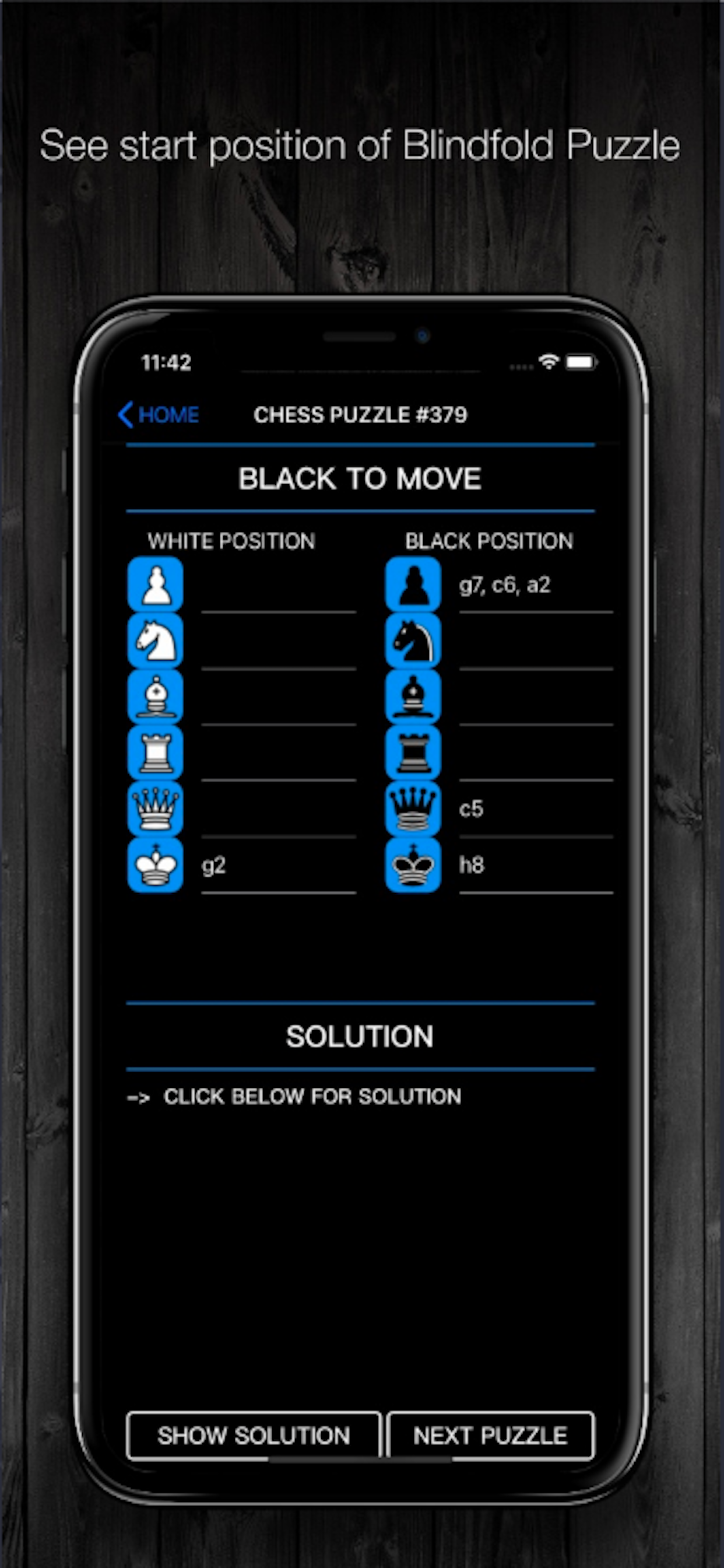 Blindfold Chess Puzzles gallery image