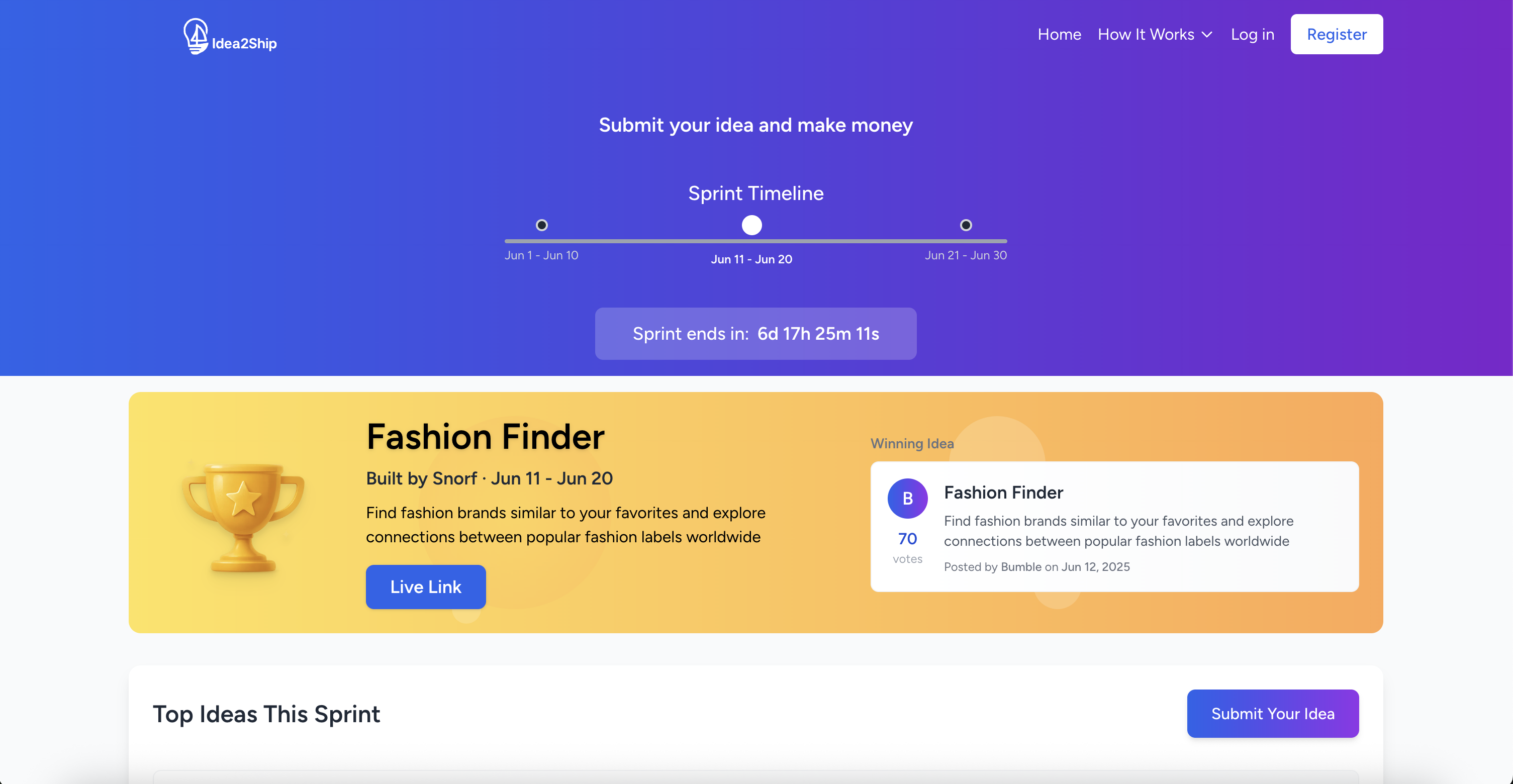 Idea2Ship - Where Validated Ideas Meet Developers media 2