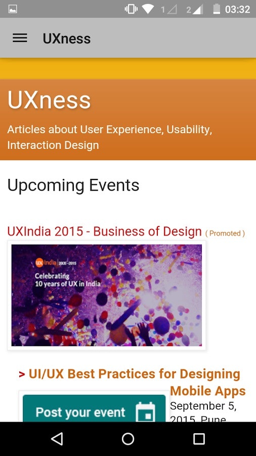 UXness gallery image