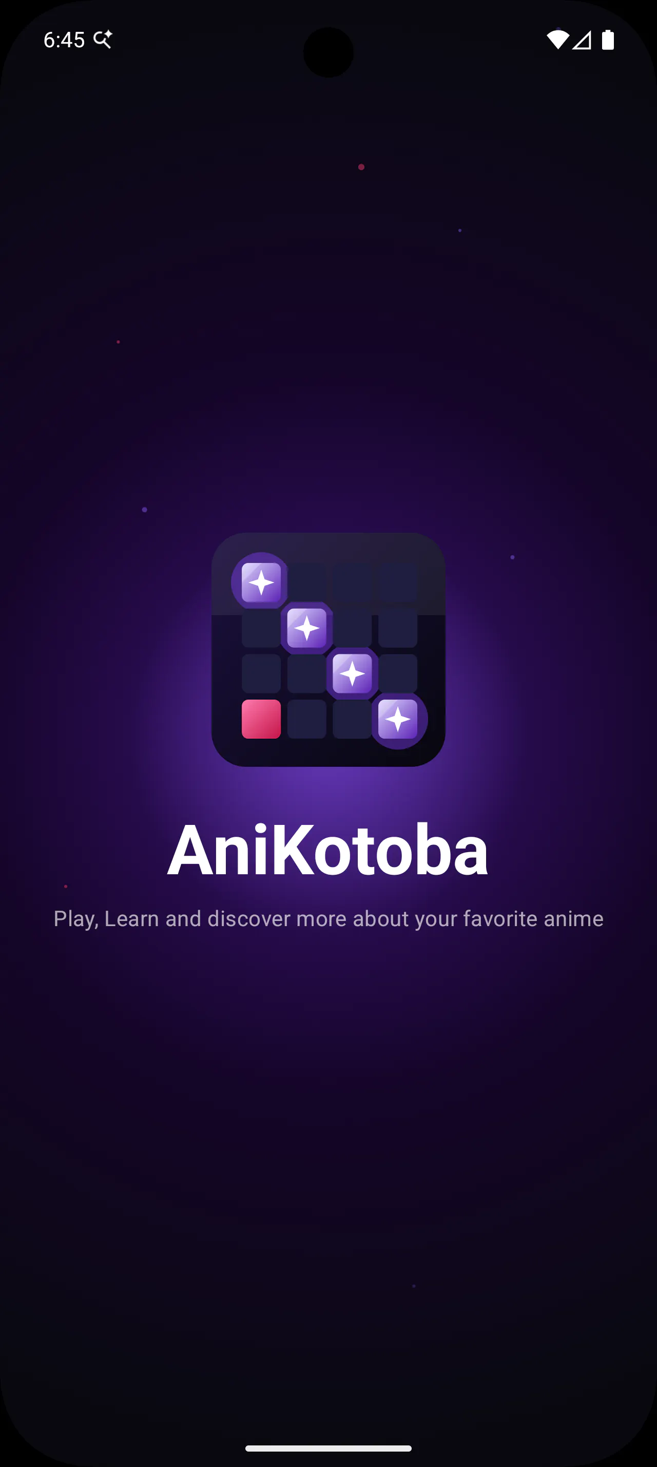 AniKotoba — the anime word puzzle game screenshot 1