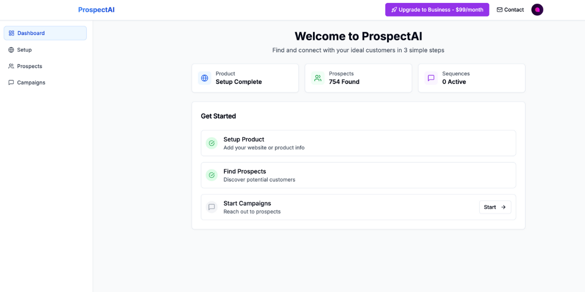 U prospect - Vind B2B LinkedIn en-Email leads met gepersonaliseerde berichten. media 3