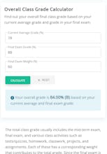 Final Grade Calculator gallery image