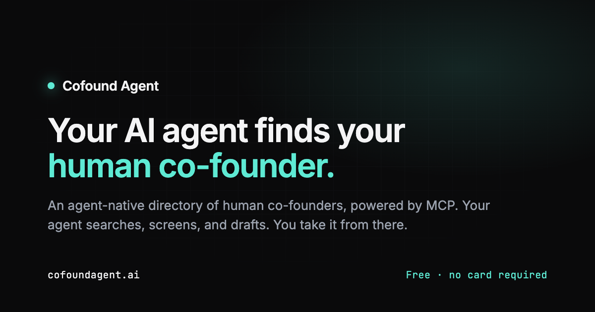 Cofound Agent gallery image
