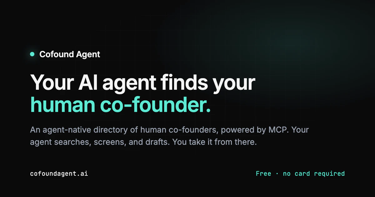 Cofound Agent 截图